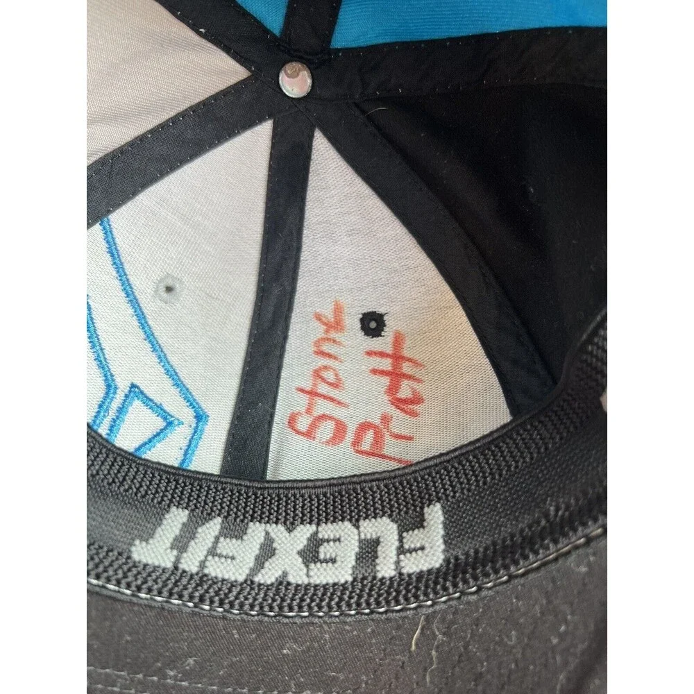 Volcom Stone Youth Full Stone Flexfit Hat Black Blue Surf Skate California